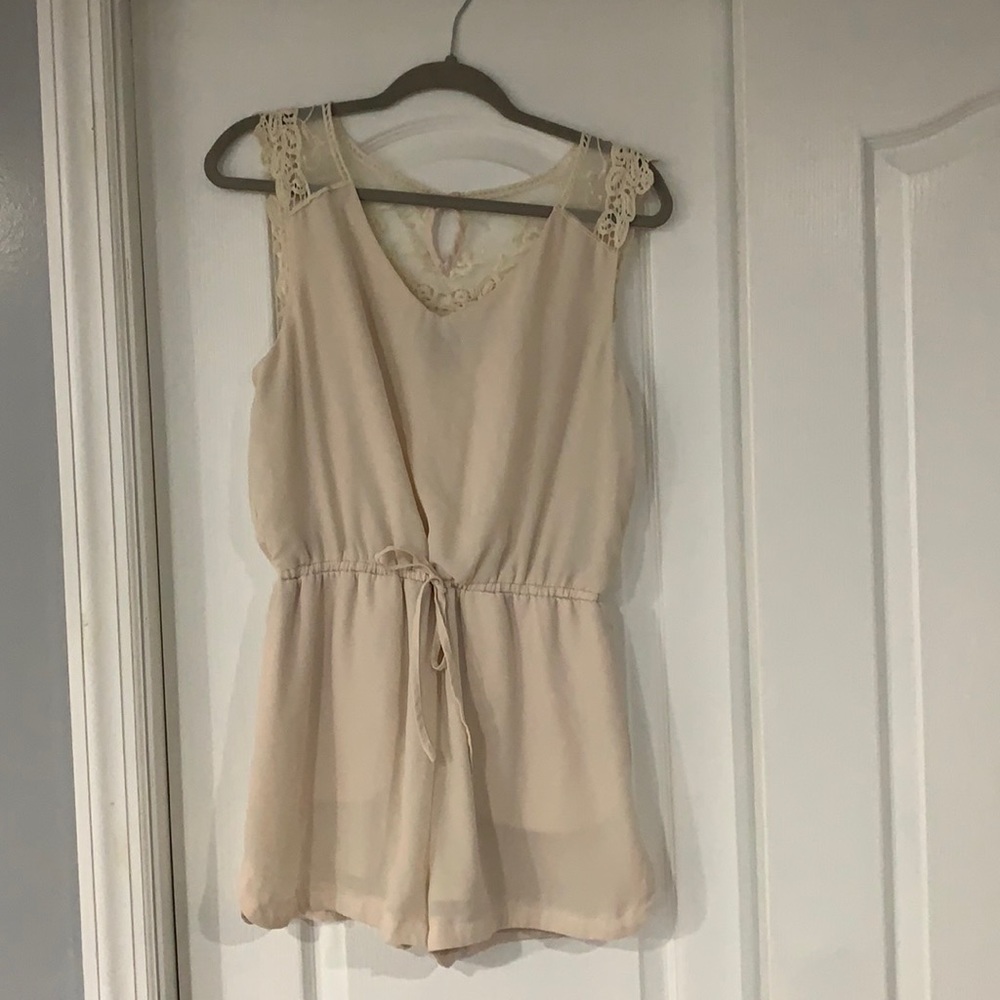 Beige Romper